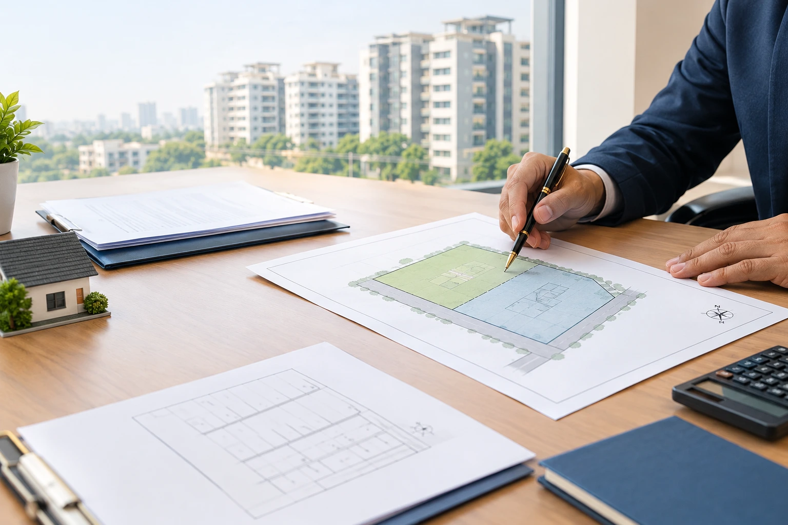 Property layout and documents for khata bifurcation in Bangalore